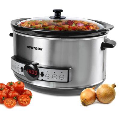 4,5 l Slow Cooker | Schmortopf | Schongarer | Multikocher