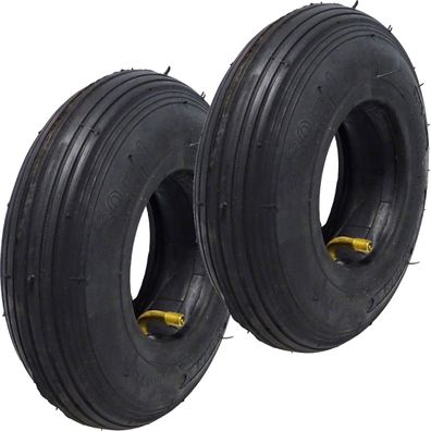 2er Set Reifen + Schlauch 2.50-4 KINGS TIRE V-5501 4PR für Sackkarre