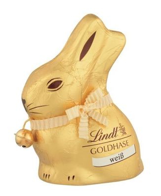 Lindt Goldhase Weiß 50 g