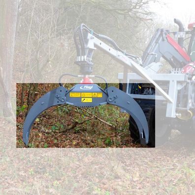 Rückezange hydr. Verladezange VZ130 Öffnungsw. 1,30m Greiftzange Fliegl