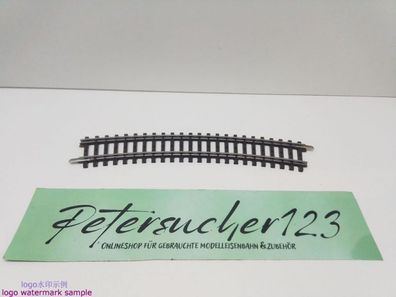 Märklin H0 AC 2232 1x gebogenes K-Gleis / R 424,6 / 22° 30'= 3/4