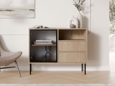 Kommode Simaga 100 1D2S Sideboard Modern Kollektion Stilvoll Wohnzimmer