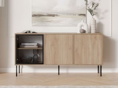 Kommode Simaga 150 3D Sideboard Modern Kollektion Stilvoll Wohnzimmer