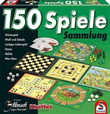 150er Spielesammlung grün