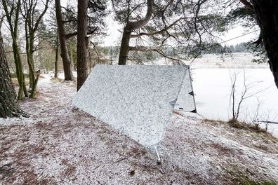 DD Hammocks DD Tarp Winter MC - 3 x 3 m weiß Zubehör
