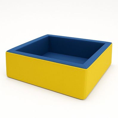 Bällebad Kinder 150x150x50 cm mit Bällen Schaumstoff Spielpool Indoor