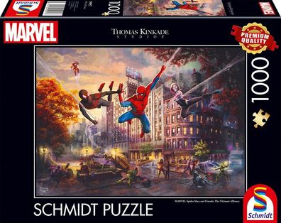 Spider-Man and Friends The Ultimate Alliance 1000 Teile Puzzle