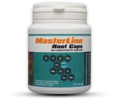 Masterline Root Caps 125g Wurzeldünger für Wasserpflanzen