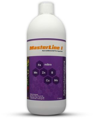 Masterline 1 1000ml Eisenvolldünger mit Mikronährstoffen