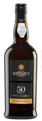 Justino's Madeira Terrantez 50 Years Old In Gp Runddose NV 0.75 L Flasche