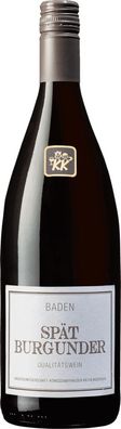 Koenigschaffhausen-Kiechlinsbergen Spaetburgunder / Pinot Noir QbA Mild 2021 1 L Fla