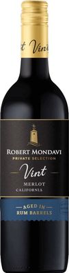 Robert Mondavi Vint Private Selection Rum Barrel Aged Merlot 2021 0.75 L Flasche