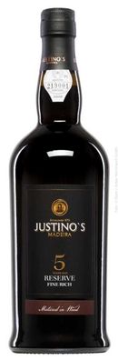 Justino's Madeira Reserve Fine Rich 5 Years Old NV 0.75 L Flasche