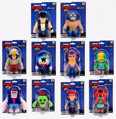Brawl Stars Super Stretchy Figuren Monster Flex 9-13 cm Groß NEU OVP