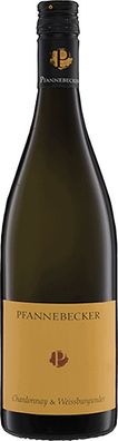 Pfannebecker Chardonnay ' Weissburgunder Qba Trocken 2024 0.75 L Flasche