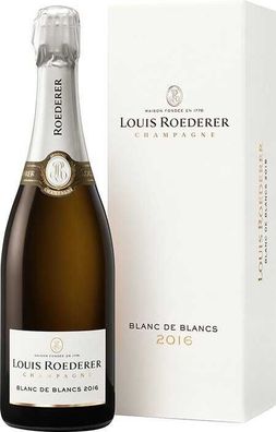 Champagne Louis Roederer Blanc De Blancs Brut Jahrgang 2016 0.75 L Flasche