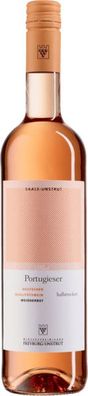 Winzervereinigung Freyburg-Unstrut Portugieser Weissherbst Halbtr. 2024 0.75 L Flasc