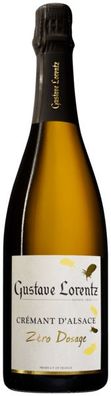 Gustave Lorentz Cremant DAlsace Zero Dosage Bio 2021 0.75 L Flasche