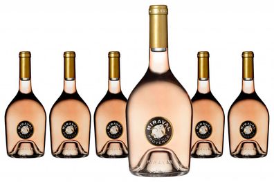 6 x Miraval Côtes de Provence Rosé AOC – 2025