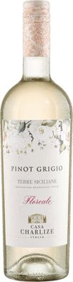 Cantine Casa Charlize Floreale Pinot Grigio Blush Terre Siziliane Igp 2024 0.75 L Fl