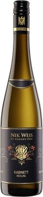Weingut Nik Weis Kabinett Riesling Schwarzes Etikett 2024 0.75 L Flasche