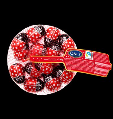 Marienkäfer Milchschokolade mit Milchcremefüllung 85g