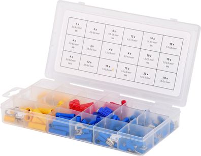 KS TOOLS Sortiment Quetschverbinder, 160-tlg