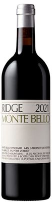 Ridge Monte Bello 2021 0.75 L Flasche
