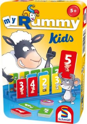 MyRummy® Kinder Mitbringspiel in Metalldose