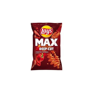 Lay´s Max Deep-Cut Twisted Paprika 120 g