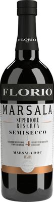 Cantine Florio Marsala Oltre 4 Anni Superiore Riserva Semisecco NV 0.75 L Flasche