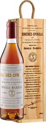 Ximenez-Spinola Brandy Single Barrel NV 0.7 L Flasche