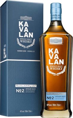 Kavalan Distillery Select No.2 Single Malt NV 0.7 L Flasche