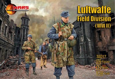 Mars Figures 1:32 MS32017 WWII Luftwaffe field division - NEU