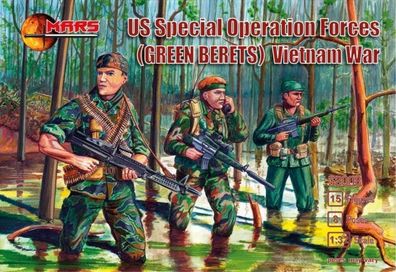 Mars Figures 1:32 MS32008 US special operation forces(Green Berets - NEU