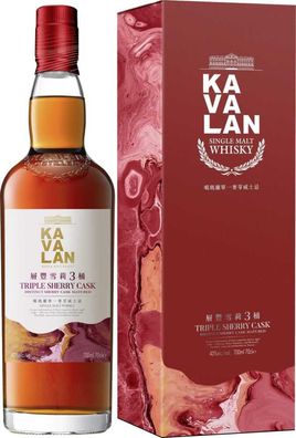Kavalan Triple Sherry Cask NV 0.7 L Flasche