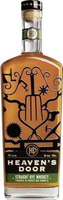 Heaven's Door Straight Rye Whiskey NV 0.7 L Flasche