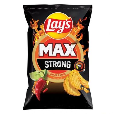 Lay´s Max Strong Chili & Limette 190 g
