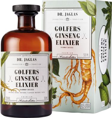 Dr. Jaglas Golfers Gin-Seng NV 0.5 L Flasche