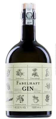 NORDIK Edelbrennerei GmbH Co. KG Fabelhaft Gin NV 1.5 L Magnum