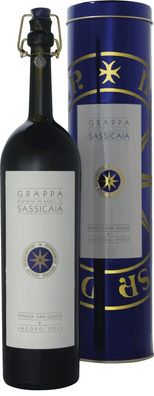 Jacopo Poli Grappa Barili Di Sassicaia NV 0.5 L Flasche
