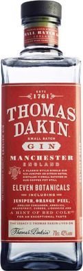 Greenalls Gin Thomas Dakin London Dry NV 0.7 L Flasche