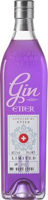 Etter Soehne AG Distillerie Zug Original Gin Lavendel NV 0.7 L Flasche