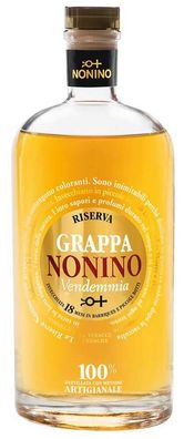 Nonino Distillatori Grappa Vendemmia Riserva 18 Monate . 2022 0.7 L Flasche