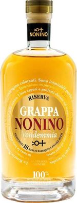 Nonino Distillatori Grappa Vendemmia Riserva 2022 0.5 L Flasche