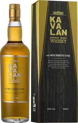 Kavalan Ex-Bourbon Oak 0.7 L Flasche