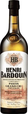 Distilleries et Domaines de Provence Pastis Henri Bardouin NV 0.7 L Flasche