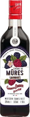 Gabriel Boudier Creme de Mures Sauvages (Brombeere) NV 0.5 L Flasche