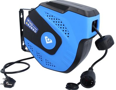 Brilliant Tools Automatischer Kabelaufroller, 15 + 1 m