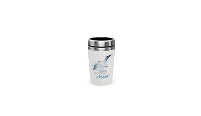 LaVida Thermobecher to go 250 ml Glück ist ein Tag am Meer